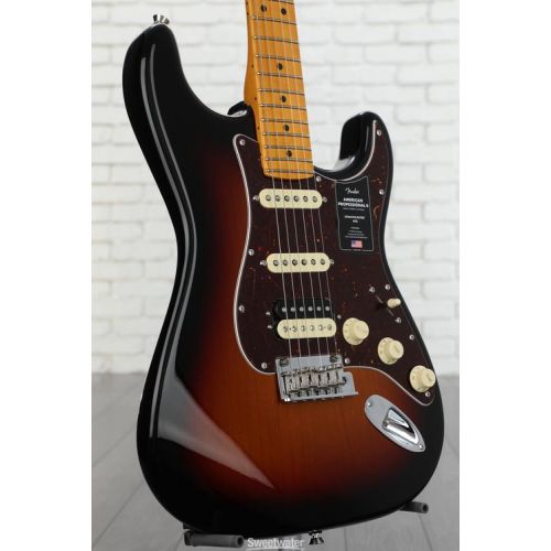  Fender American Professional II Stratocaster HSS - 3 Color Sunburst with Maple Fingerboard Demo