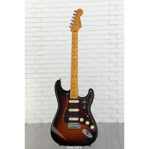  Fender American Professional II Stratocaster HSS - 3 Color Sunburst with Maple Fingerboard Demo