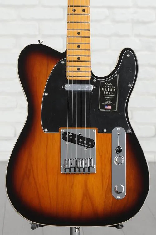 Fender American Ultra Luxe Telecaster - 2-color Sunburst with Maple Fingerboard Demo