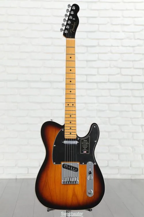  Fender American Ultra Luxe Telecaster - 2-color Sunburst with Maple Fingerboard Demo