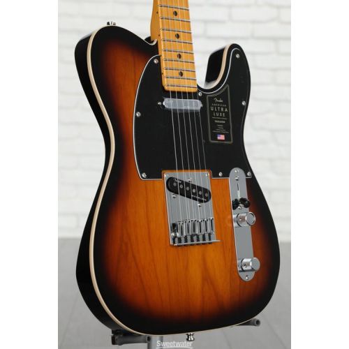  Fender American Ultra Luxe Telecaster - 2-color Sunburst with Maple Fingerboard Demo