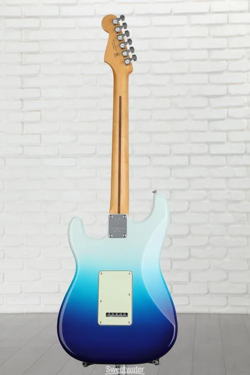  Fender Player Plus Stratocaster HSS Electric Guitar - Belair Blue with Pau Ferro Fingerboard Demo