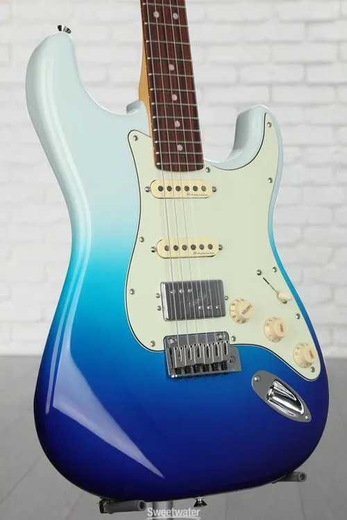  Fender Player Plus Stratocaster HSS Electric Guitar - Belair Blue with Pau Ferro Fingerboard Demo