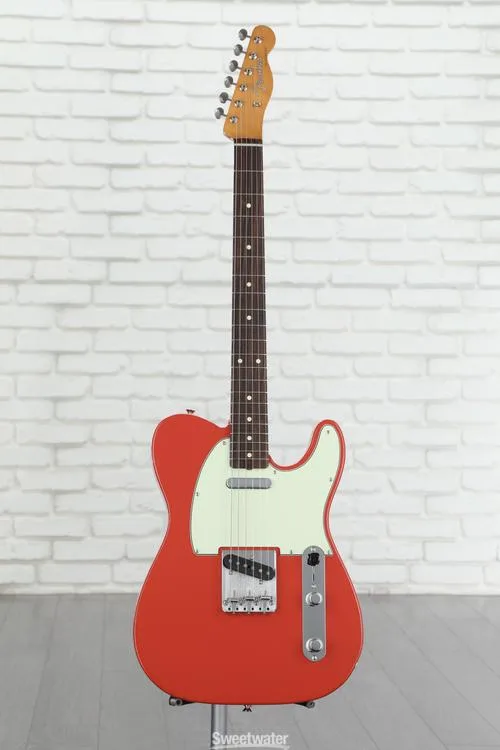  Fender Vintera II '60s Telecaster Electric Guitar - Fiesta Red Demo