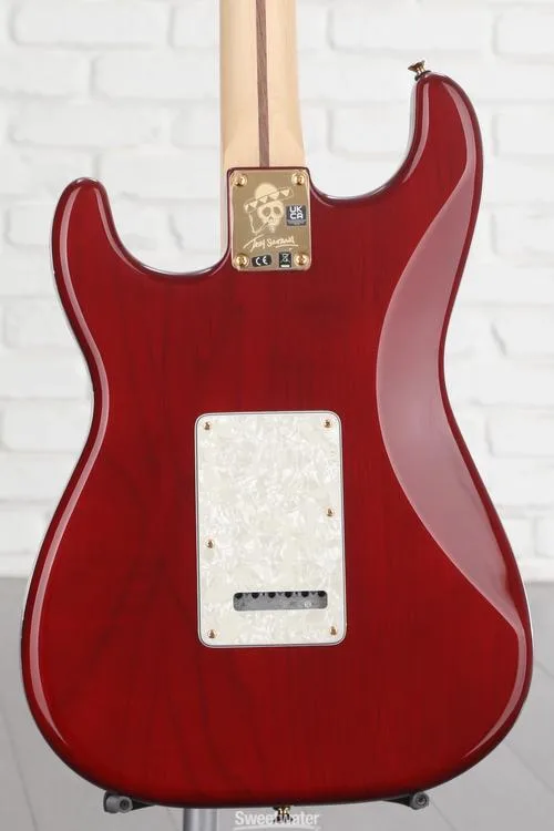  Fender Tash Sultana Stratocaster Electric Guitar - Transparent Cherry Demo