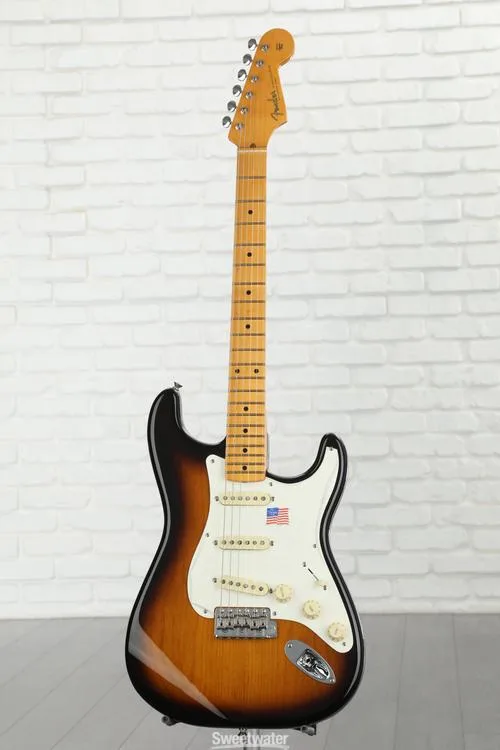  Fender Eric Johnson Stratocaster - 2-Color Sunburst with Maple Fingerboard Used