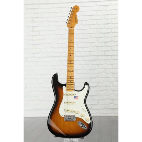  Fender Eric Johnson Stratocaster - 2-Color Sunburst with Maple Fingerboard Used