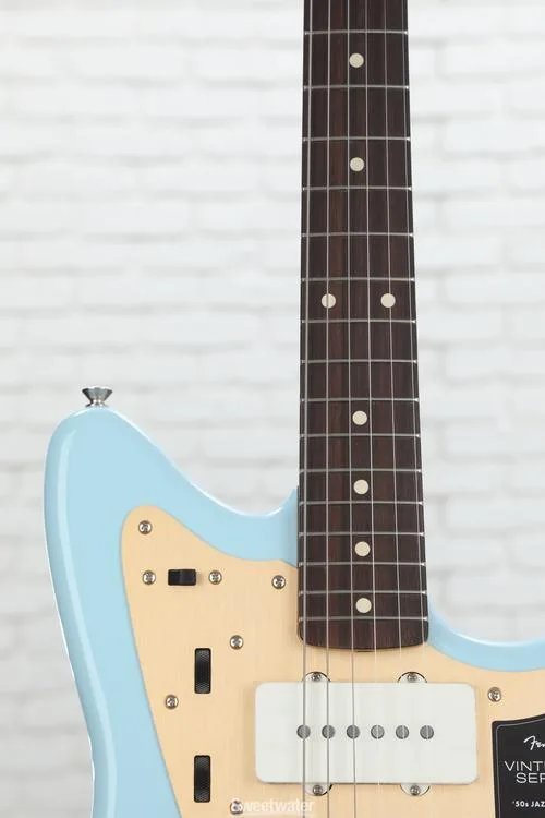  Fender Vintera II '50s Jazzmaster Electric Guitar - Sonic Blue Demo