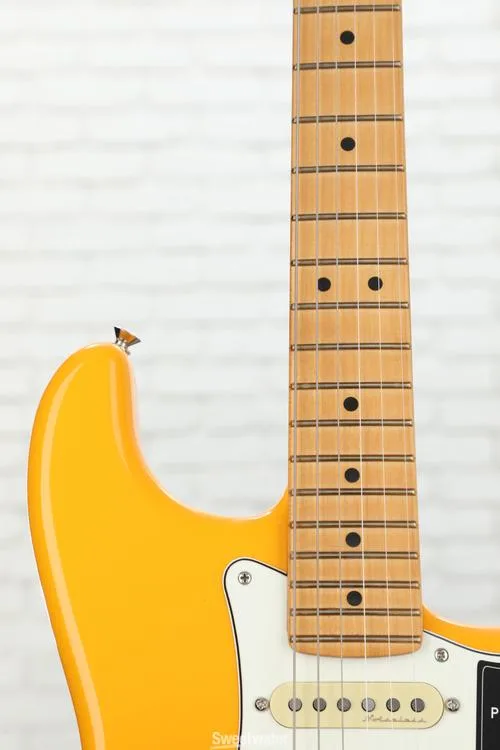  Fender Player Plus Stratocaster Electric Guitar - Tequila Sunrise with Maple Fingerboard Demo