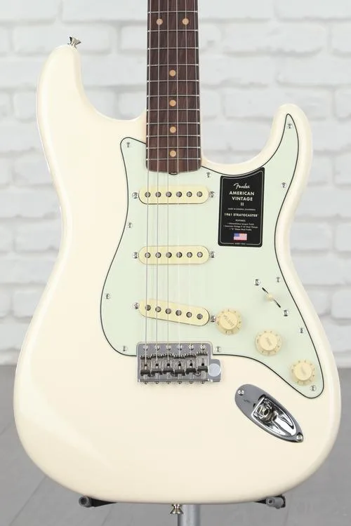 Fender American Vintage II 1961 Stratocaster - Olympic White Demo