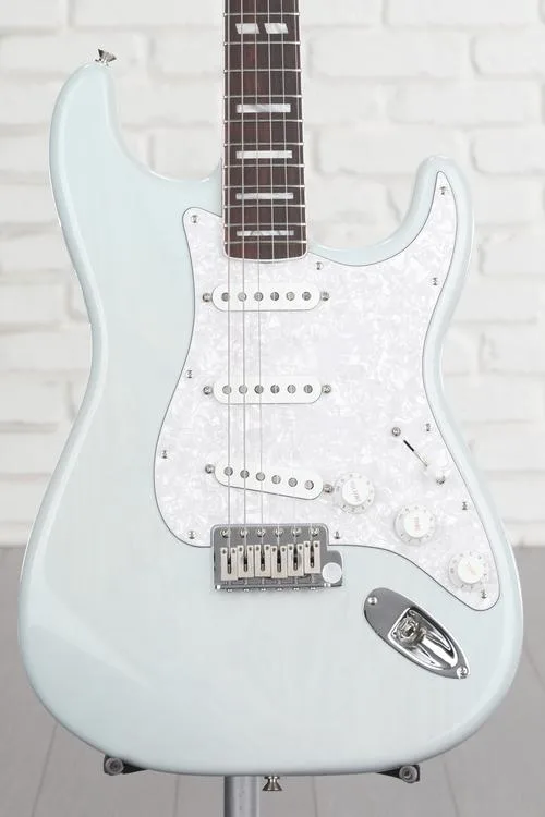 Fender Kenny Wayne Shepherd Stratocaster Electric Guitar - Transparent Faded Sonic Blue Demo