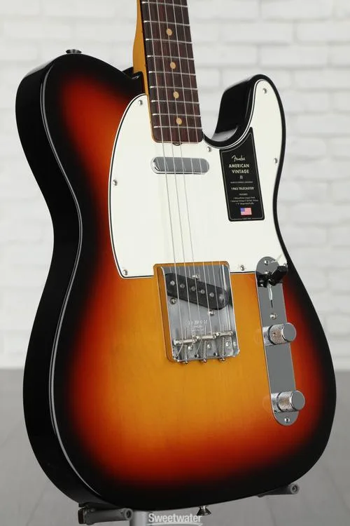  Fender American Vintage II 1963 Telecaster Electric Guitar - 3-tone Sunburst Demo