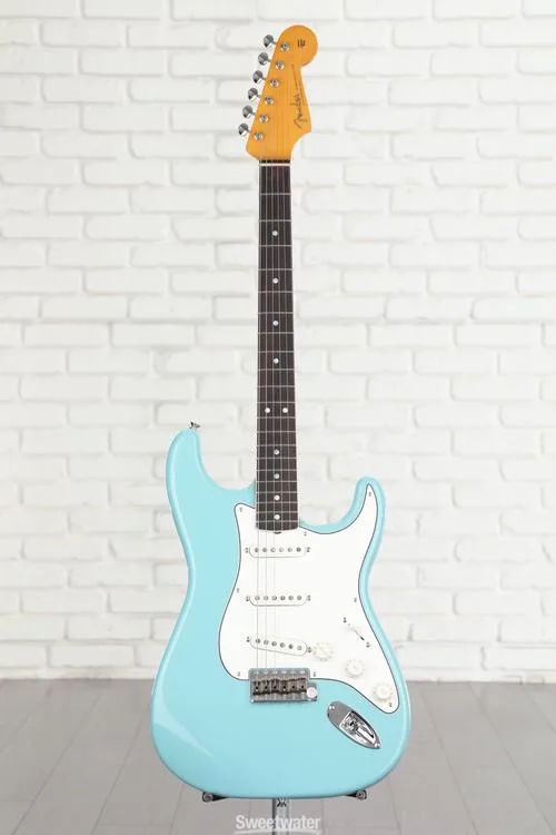  Fender Eric Johnson Stratocaster - Tropical Turquoise with Rosewood Fingerboard Demo