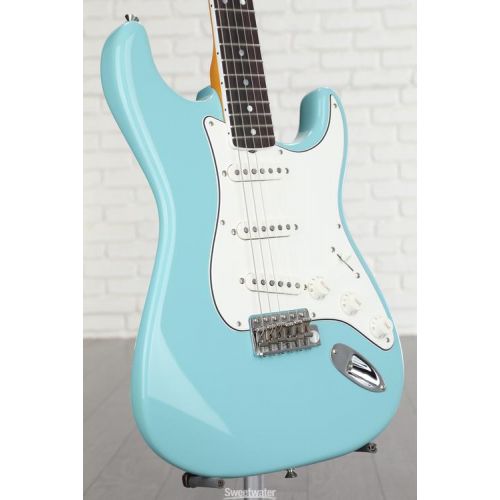  Fender Eric Johnson Stratocaster - Tropical Turquoise with Rosewood Fingerboard Demo