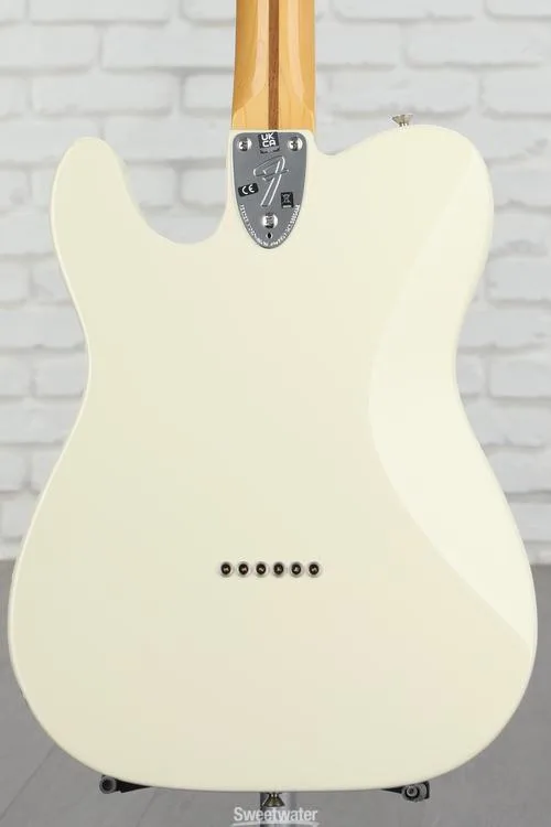  Fender Limited-edition American Vintage II 1977 Telecaster Custom Electric Guitar - Olympic White with Rosewood Fingerboard Demo