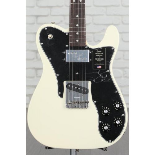  Fender Limited-edition American Vintage II 1977 Telecaster Custom Electric Guitar - Olympic White with Rosewood Fingerboard Demo