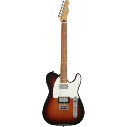  Fender Player Telecaster HH - 3-Tone Sunburst with Pau Ferro Fingerboard