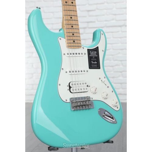  Fender Player Stratocaster HSS - Sea Foam Green with Maple Fingerboard