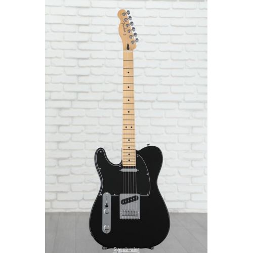  Fender Player Telecaster Left-handed - Black with Maple Fingerboard Demo