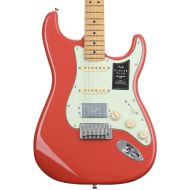 Fender Player Plus Stratocaster HSS Electric Guitar - Fiesta Red with Maple Fingerboard