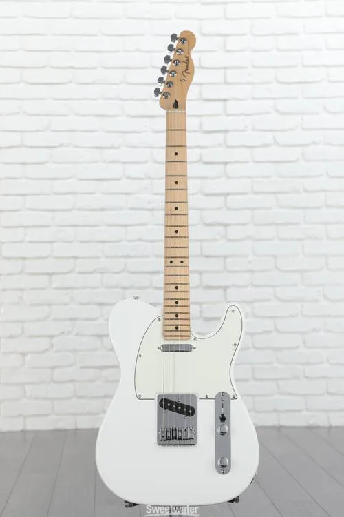  Fender Player Telecaster - Polar White with Maple Fingerboard Demo