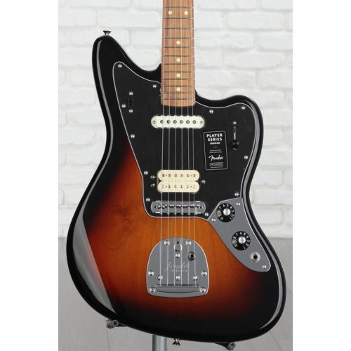  Fender Player Jaguar - 3-Tone Sunburst with Pau Ferro Fingerboard