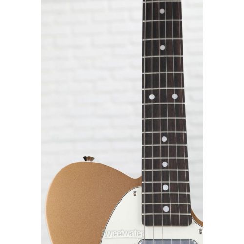  Fender JV Modified '60s Custom Telecaster Electric Guitar - Firemist Gold