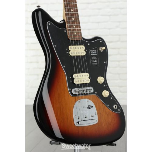  Fender Player Jazzmaster - 3-Tone Sunburst with Pau Ferro Fingerboard