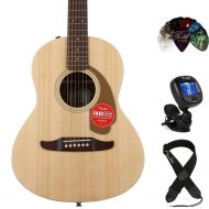Fender Sonoran Mini Acoustic Guitar Essentials Bundle - Natural