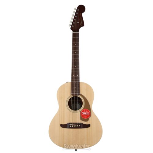  Fender Sonoran Mini Acoustic Guitar Essentials Bundle - Natural