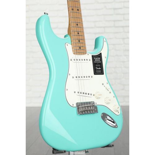  Fender Player Stratocaster - Sea Foam Green, Sweetwater Exclusive