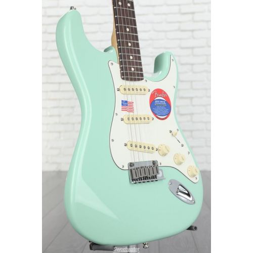  Fender Jeff Beck Stratocaster - Surf Green with Rosewood Fingerboard