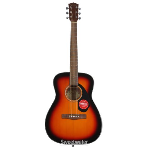  Fender CC-60S Concert Acoustic Guitar - 3-color Sunburst