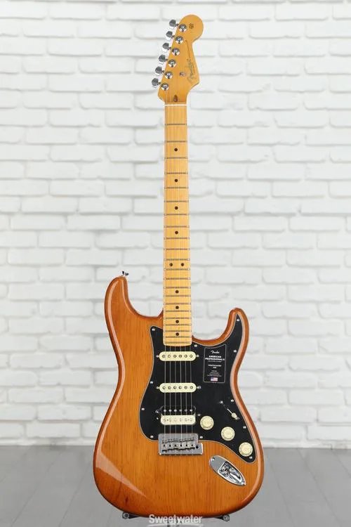  Fender American Professional II Stratocaster HSS - Roasted Pine with Maple Fingerboard Demo
