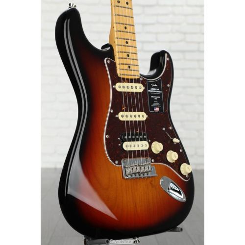  Fender American Professional II Stratocaster HSS - 3 Color Sunburst with Maple Fingerboard