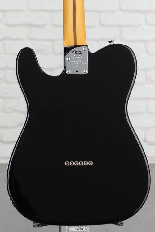  Fender American Professional II Telecaster - Black with Maple Fingerboard