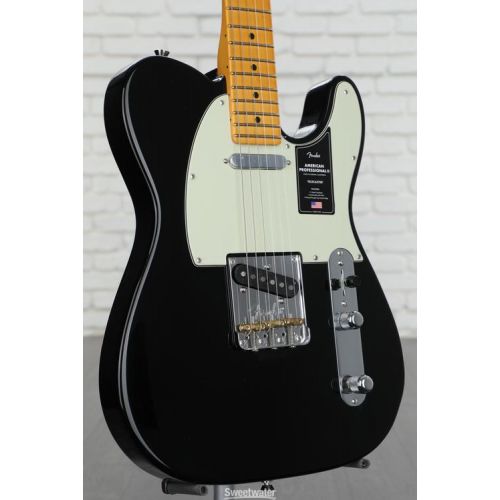  Fender American Professional II Telecaster - Black with Maple Fingerboard