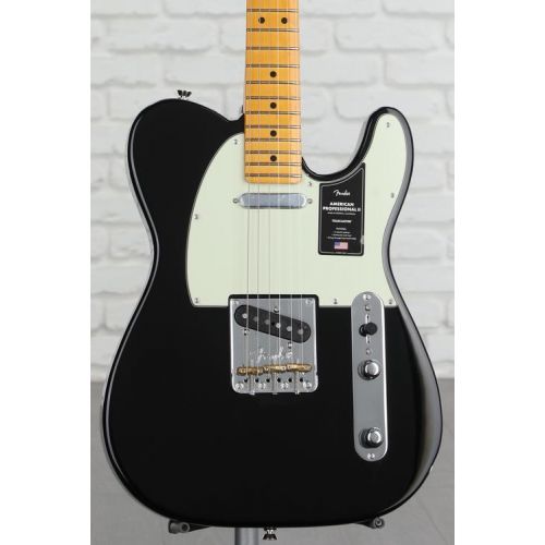  Fender American Professional II Telecaster - Black with Maple Fingerboard