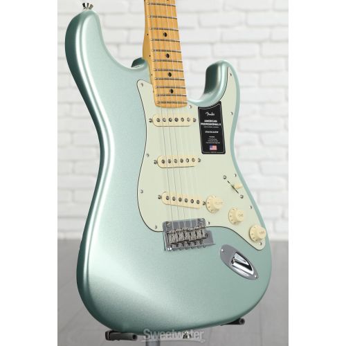  Fender American Professional II Stratocaster - Mystic Surf Green with Maple Fingerboard
