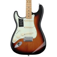 Fender Player Plus Stratocaster Left-handed Electric Guitar - 3-tone Sunburst with Maple Fingerboard