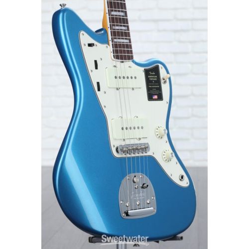  Fender American Vintage II 1966 Jazzmaster Electric Guitar - Lake Placid Blue