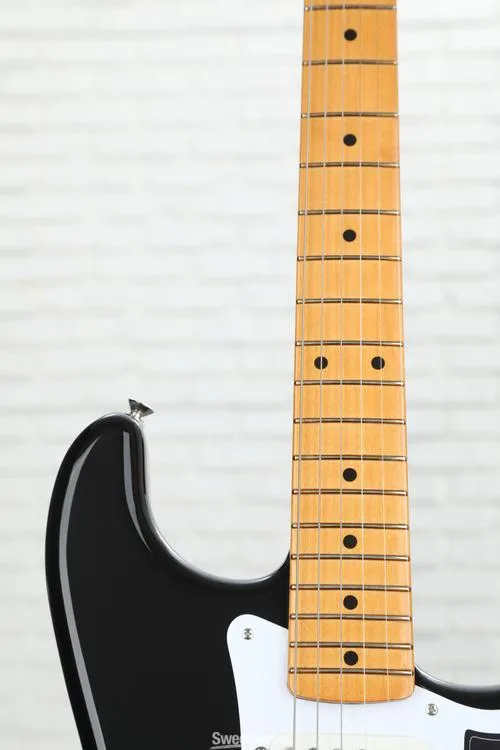  Fender Vintera II '50s Stratocaster Electric Guitar - Black with Maple Fingerboard