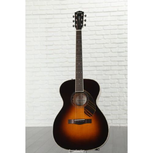  Fender Paramount PO-220E Orchestra Acoustic-electric Guitar - 3-color Vintage Sunburst