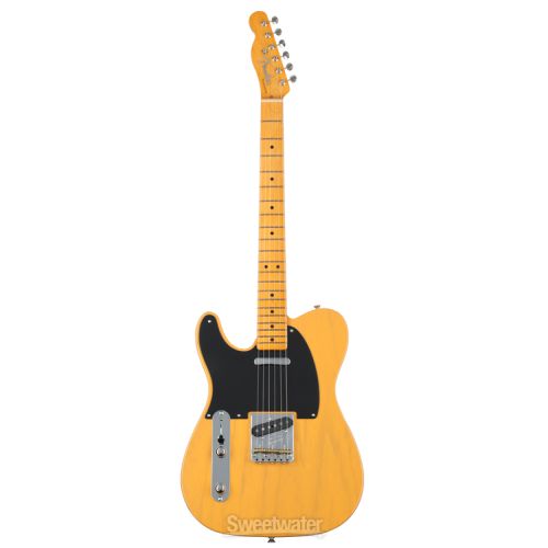  Fender American Vintage II 1951 Telecaster Left-handed Electric Guitar - Butterscotch Blonde