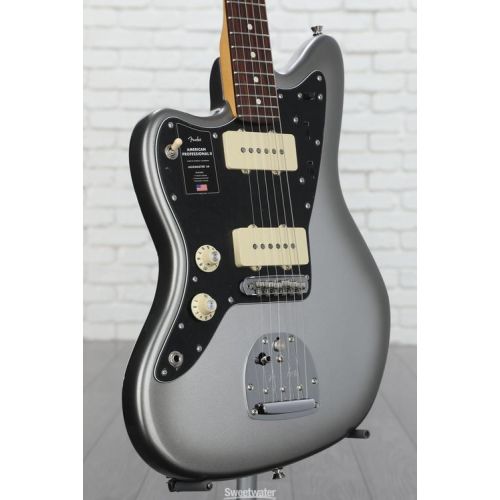  Fender American Professional II Jazzmaster Left-handed - Mercury with Rosewood Fingerboard