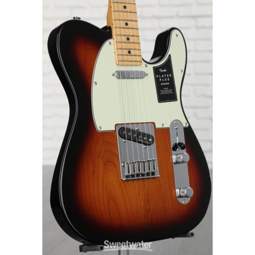  Fender Player Plus Telecaster - 3-tone Sunburst with Maple Fingerboard