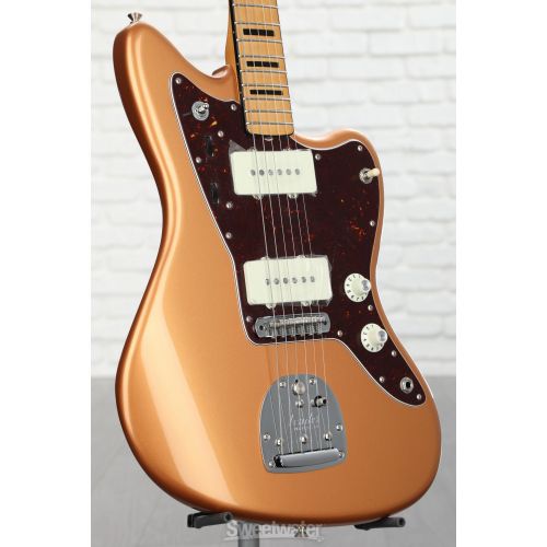  Fender Troy Van Leeuwen Jazzmaster Electric Guitar - Copper Age with Maple Fingerboard