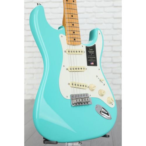  Fender American Vintage II 1957 Stratocaster Electric Guitar - Seafoam Green Demo