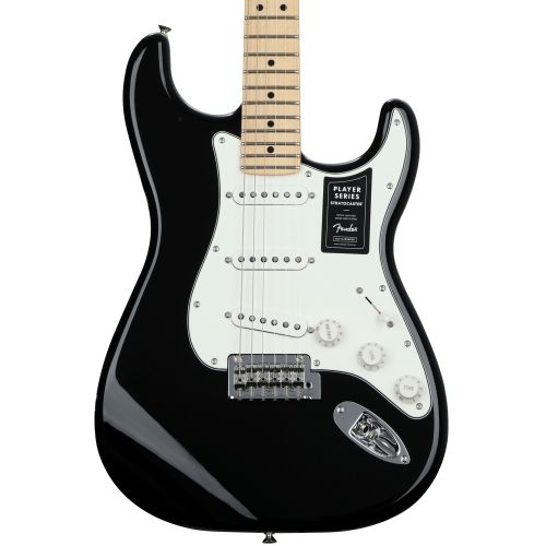  Fender Player Stratocaster - Black with Maple Fingerboard