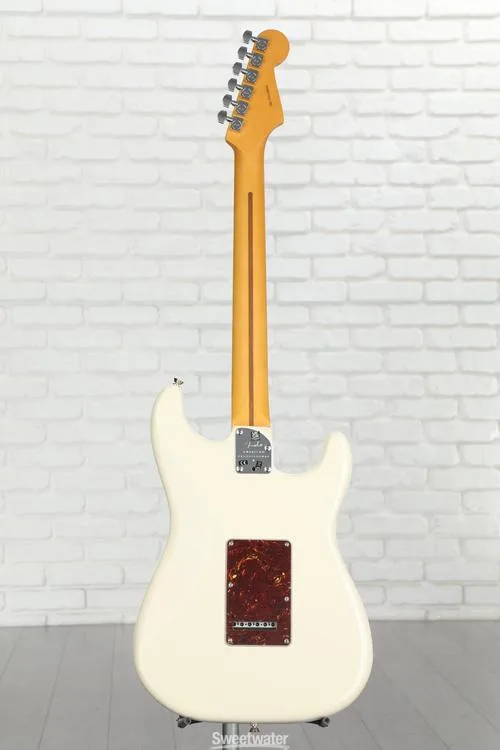  Fender American Professional II Stratocaster Left-handed - Olympic White with Maple Fingerboard